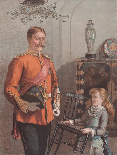 Bevæg dig ikke, fra The Graphic Christmas Number, 1. december 1884. af Unbekannt