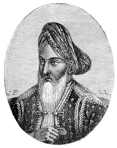 Dost Muhammad Khan, hersker over Afghanistan, 1800-tallet af Unbekannt