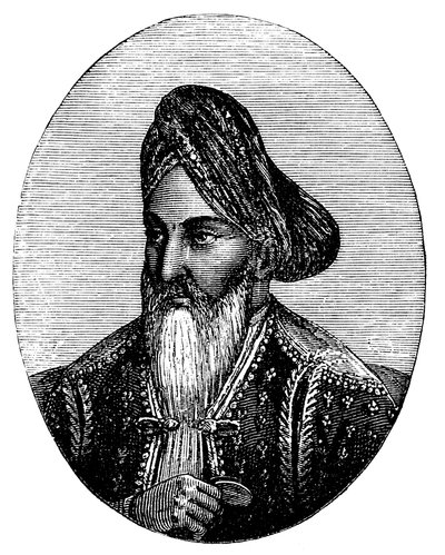 Dost Mohammad Khan 1793-1863 hersker af Afghanistan, c1880 af Unbekannt