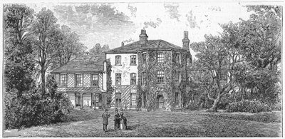 Down House, nær Beckenham, Kent, 1887 af Unbekannt