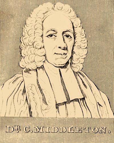 Dr. C. Middleton, 1683-1750, 1830. af Unbekannt