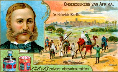 Dr. Heinrich Barth, tysk geograf og opdagelsesrejsende, ca. 1900 af Unbekannt