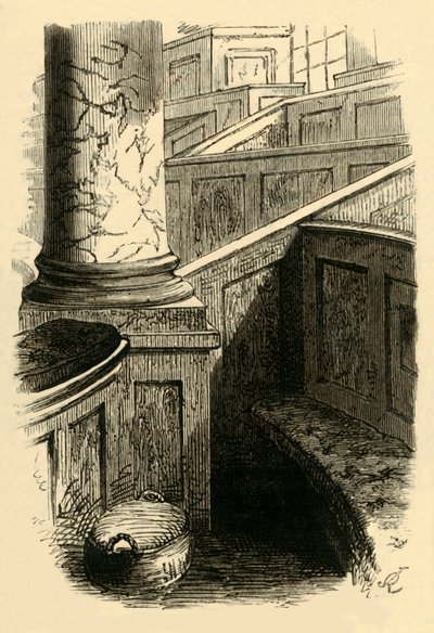 Dr. Johnsons Pew i St. Clements, 1881. af Unbekannt
