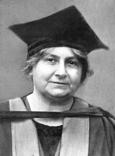 Dr. Maria Montessori 1870-1952, italiensk filosof, 1926 af Unbekannt