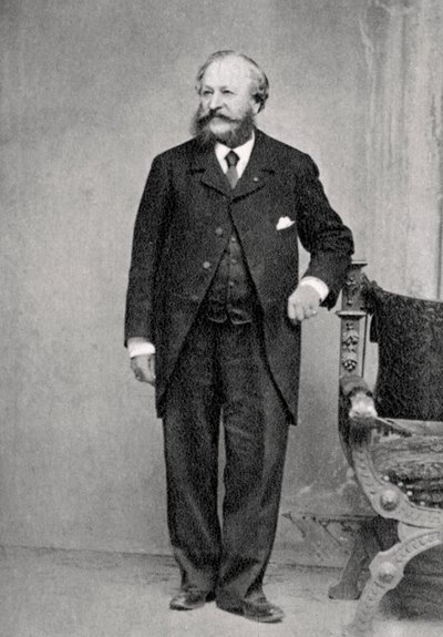 Dr. TW Evans, amerikansk tandlæge og biograf over Napoleon III, 1800-tallet af Unbekannt