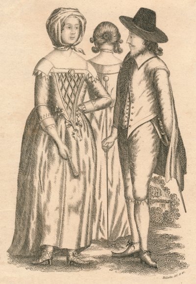 Kjole Reign of Charles I, and Interregnum, 1810 af Unbekannt