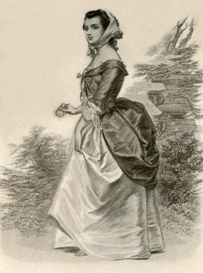 Kjole af en ung Virginia dame, c1775, 1937. af Unbekannt