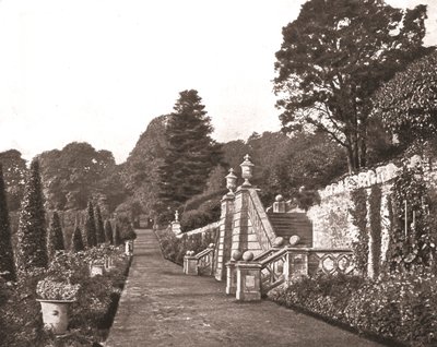 Drummond Castle Gardens, Perthshire, Skotland, 1894. af Unbekannt
