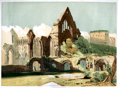 Dryburgh Abbey, c1850 af Unbekannt
