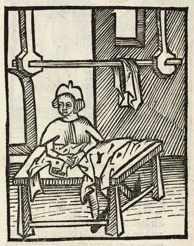 Tørring af tøj af Unbekannt