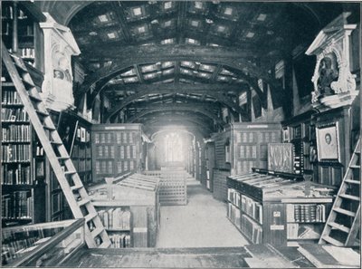 Duke Humphreys bibliotek, c1902 af Unbekannt