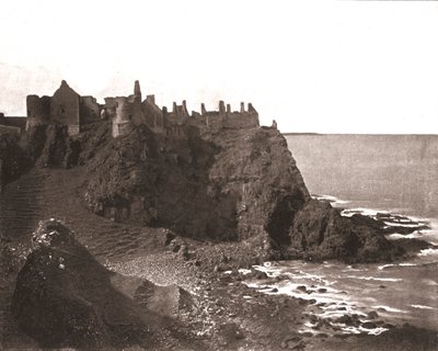 Dunluce Castle, County Antrim, Nordirland, 1894. af Unbekannt