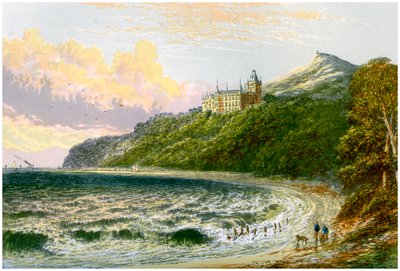 Dunrobin Castle, Sutherland, Skotland, hjemsted for hertugen af Sutherland, c1880 af Unbekannt