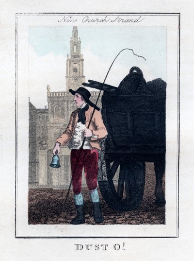 Dust O!, New Church, Strand, London, 1805 af Unbekannt
