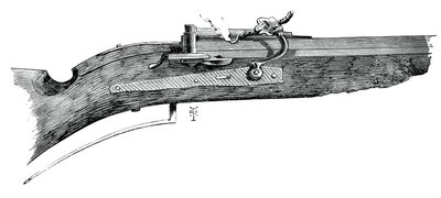 Tidlig match caliver, 1590, fra Penshurst, c1880 af Unbekannt