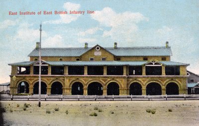 East Institute of East British Infantry Line, Indien, begyndelsen af det 20. århundrede af Unbekannt