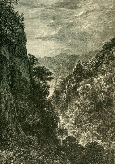 Ebbor Gorge, 1898. af Unbekannt