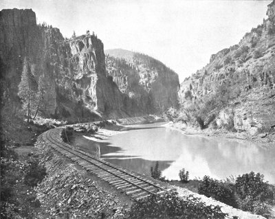 Echo Cliffs, Canyon of the Grand River, Colorado, USA, c1900. af Unbekannt
