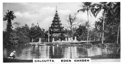 Eden Gardens, Calcutta, Indien, c1925 af Unbekannt