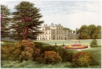 Eden Hall, Cumberland, hjemsted for Baronet Musgrave, c1880 af Unbekannt