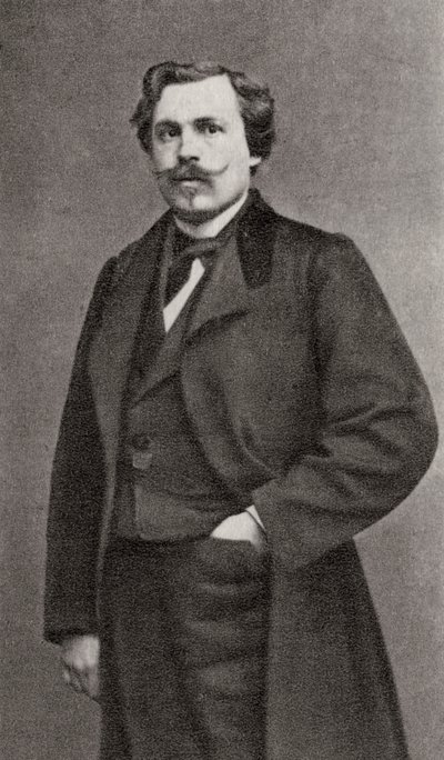 Edmond de Goncourt, fransk forfatter, 1868 af Unbekannt