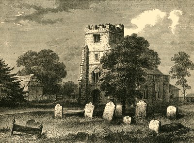 Edmonton Church, 1790, c1876. af Unbekannt