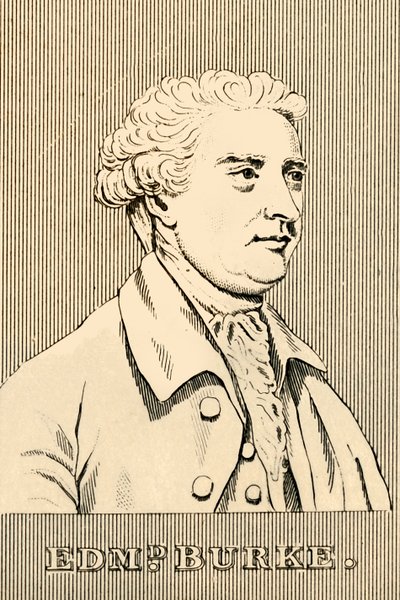 Edmund Burke, 1729-1797, 1830. af Unbekannt