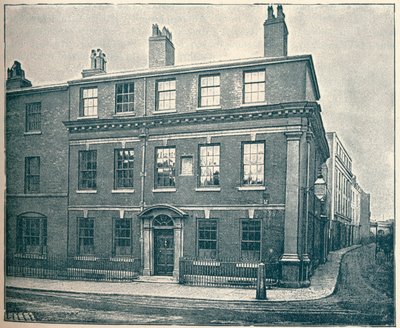 Edmund Hectors House: The Old Square, Birmingham, 1907 af Unbekannt