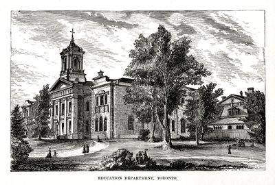 Uddannelsesafdelingen, Toronto, Ontario, Canada, 1800-tallet af Unbekannt
