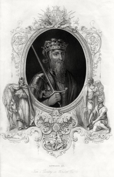 Edward III, konge af England, 1860 af Unbekannt