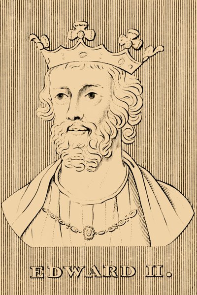 Edward II, 1284-1327, 1830. af Unbekannt