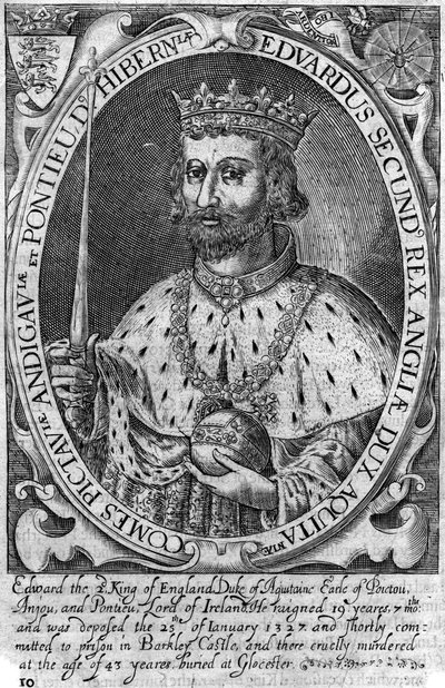 Edward II, konge af England af Unbekannt