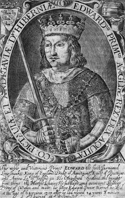 Edward I, konge af England af Unbekannt