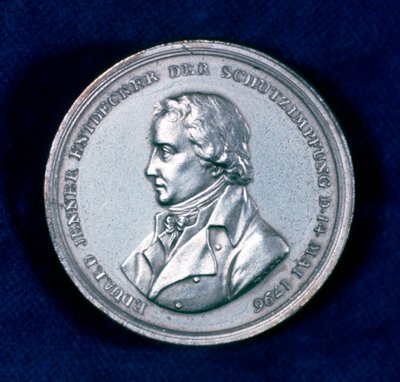 Edward Jenner, engelsk læge, 1800 af Unbekannt