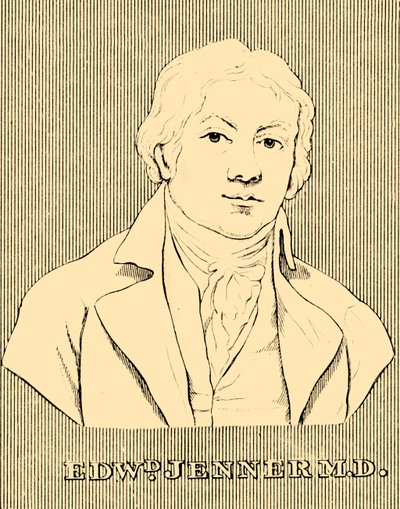 Edward Jenner M.D., 1749-1823, 1830. af Unbekannt