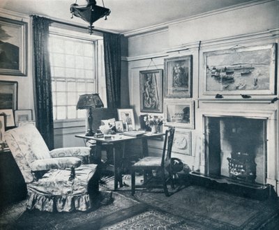 Edward Marshs stue, c1934 af Unbekannt