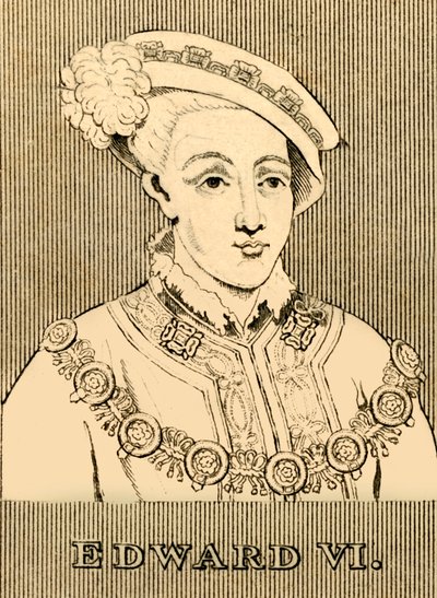 Edward V, 1537-1553, 1830. af Unbekannt