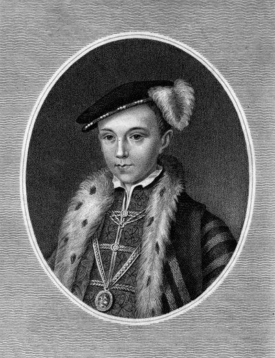 Edward VI, konge af England, 1800-tallet af Unbekannt