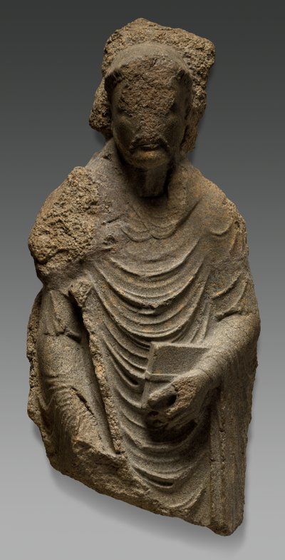 Skuebillede af en abbed, ca. 1225. af Unbekannt