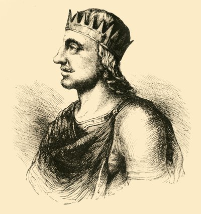 Egbert, konge af England, 771775-839, 1890. af Unbekannt