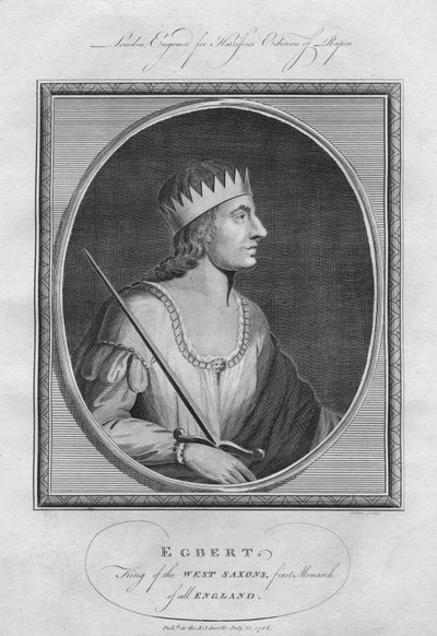 Egbert, konge af Wessex, 1786. af Unbekannt