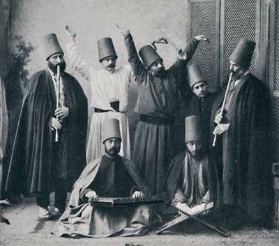 Egyptiske dansende dervisher, 1912 af Unbekannt