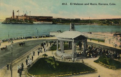 Malecon og Morro, Havana, Cuba, c1915. af Unbekannt