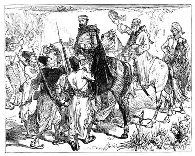 Eldred Pottinger i Herat, Afghanistan, c1837, 1900 af Unbekannt