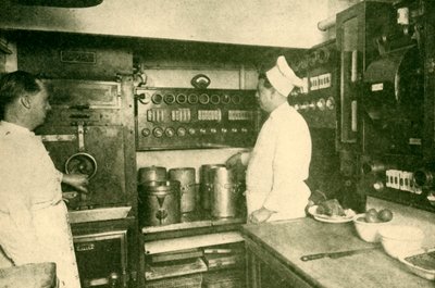 Elektrisk udstyret togkøkken, London og North Eastern Railway, 1930. af Unbekannt