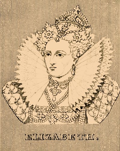 Elizabeth, 1533-1603, 1830. af Unbekannt