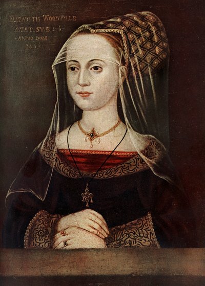 Elizabeth Woodville 1437-1492, 1463 af Unbekannt