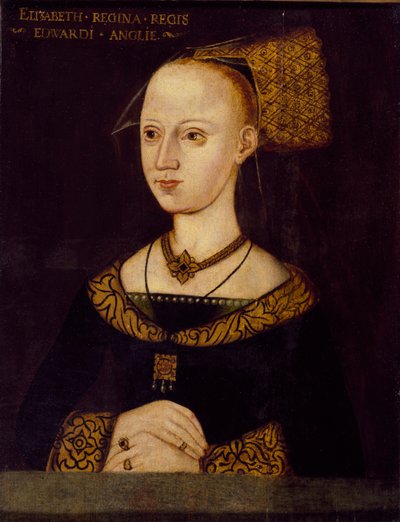 Elizabeth Woodville, dronning af Edward IV, c1500 af Unbekannt