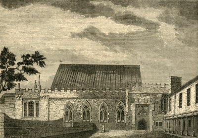 Ely House - The Hall, c1872. af Unbekannt