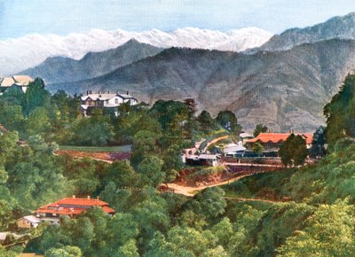 Elysium Hill, Simla, Indien, begyndelsen af det 20. århundrede af Unbekannt